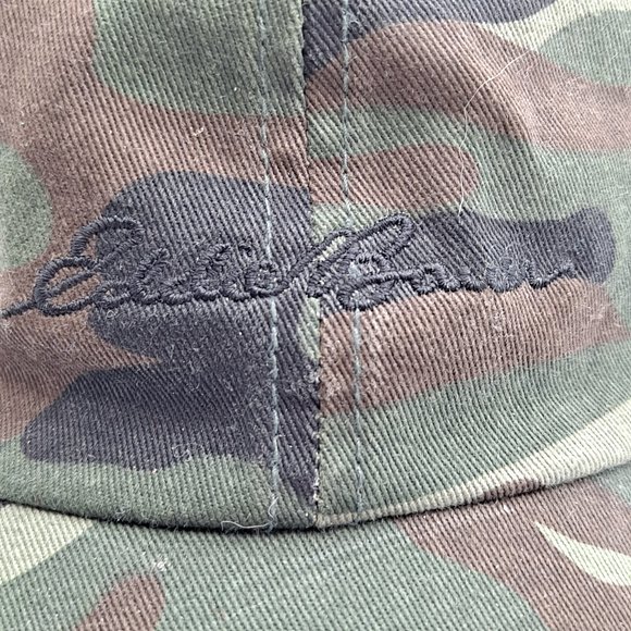 Eddie Bauer Camo Trucker Baseball Cap Adjustable Snap Back - Picture 4 of 7